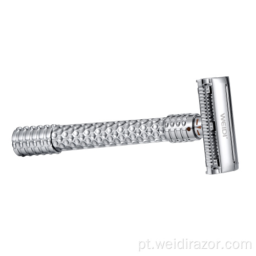 Ajusta de zinco ajustável Razor de segurança de borboleta reutilizável